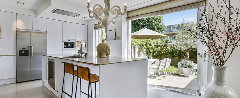 Design de cozinha de luxo