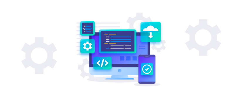 O que é pré-cadastro O que é pré-cadastro: ilustração de um monitor com alguns símbolos que representam o ambiente digital.