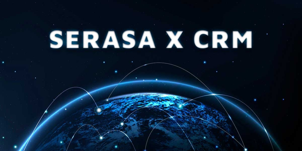 Serasa API Serasa API: imagem de uma parte do planeta terra com algumas linhas de conexão.