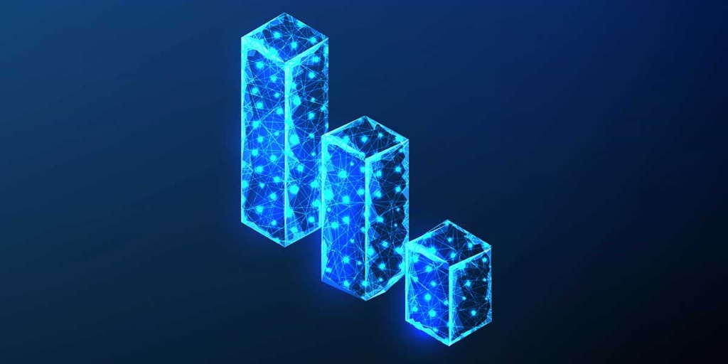 Escalabilidade de software Escalabilidade de software: imagem de três blocos azuis enfileirados, de tamanhos diferentes, em ordem crescente de tamanho.